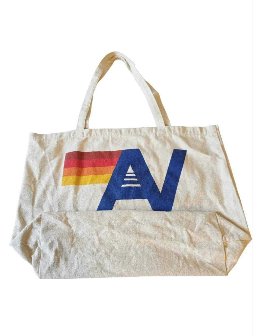 Aviator Nation Las Vegas Canvas Logo Tote Bag
